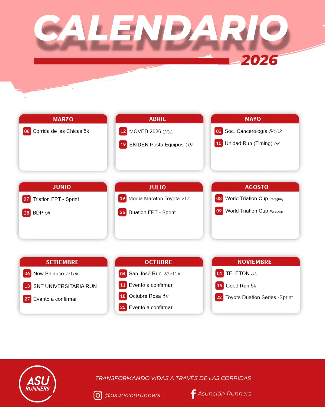 Calendario 2026